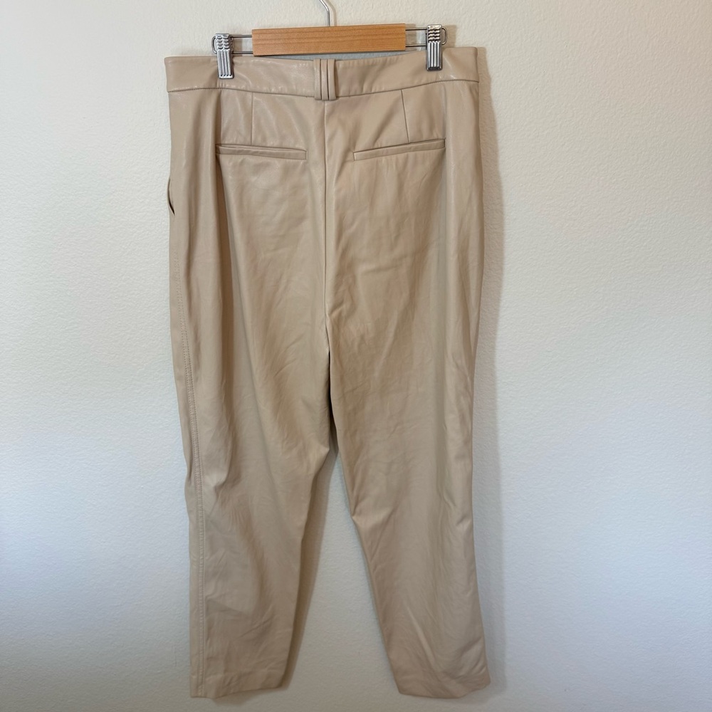 JONATHAN SIMKHAI Faux Leather Tapered Pants - Picture 3 of 3